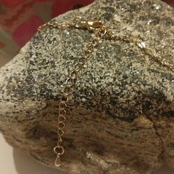 New Free People initial K Gold bono beach Charm Necklace - Picture 5 of 7